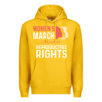 Lemon women’s march for reproductive rights pro choice feminist, women’s Premium Hoodie - artisFamous