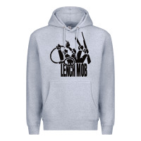Heather Grey lench mob ice cube nwa west coast crewneck Premium Hoodie - artisFamous