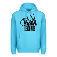 Ocean Blue lench mob ice cube nwa west coast crewneck Premium Hoodie - artisFamous