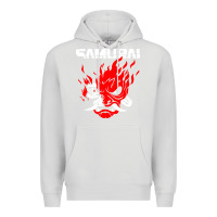 Dove Grey cyberpunk 2077 Premium Hoodie - artisFamous