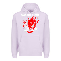 Lilac cyberpunk 2077 Premium Hoodie - artisFamous