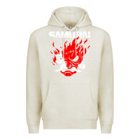 Oatmeal Heather cyberpunk 2077 Premium Hoodie - artisFamous