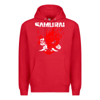 Red cyberpunk 2077 Premium Hoodie - artisFamous