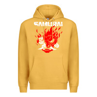 Mustard cyberpunk 2077 Premium Hoodie - artisFamous