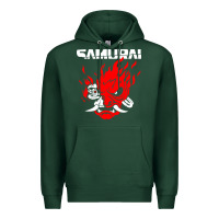 Sports Green cyberpunk 2077 Premium Hoodie - artisFamous
