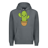 Rock happy cactus hug me please Premium Hoodie - artisFamous