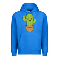 True Royal happy cactus hug me please Premium Hoodie - artisFamous