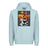 Blue Mist cartoon Premium Hoodie - artisFamous