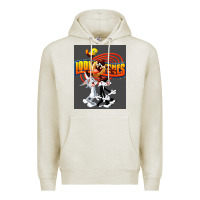 Oatmeal Heather cartoon Premium Hoodie - artisFamous