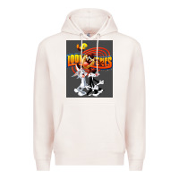 Pale Pink cartoon Premium Hoodie - artisFamous