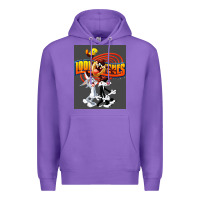 Purple cartoon Premium Hoodie - artisFamous