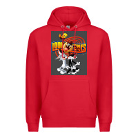 Red cartoon Premium Hoodie - artisFamous