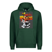 Sports Green cartoon Premium Hoodie - artisFamous