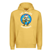 Antique Gold los pollos hermanos classic Premium Hoodie - artisFamous