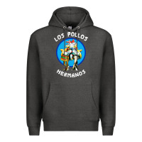 Charcoal Heather los pollos hermanos classic Premium Hoodie - artisFamous