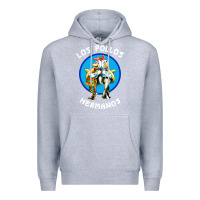 Heather Grey los pollos hermanos classic Premium Hoodie - artisFamous