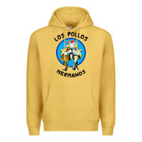 Antique Gold los pollos hermanos classic Premium Hoodie - artisFamous