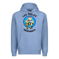 Colony Blue los pollos hermanos classic Premium Hoodie - artisFamous