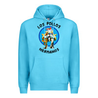 Ocean Blue los pollos hermanos classic Premium Hoodie - artisFamous