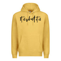 Antique Gold it is what it is Premium Hoodie - artisFamous