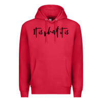 Cardinal it is what it is Premium Hoodie - artisFamous