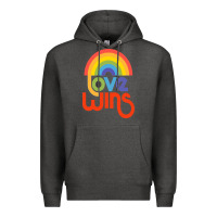 Charcoal Heather love  classic Premium Hoodie - artisFamous
