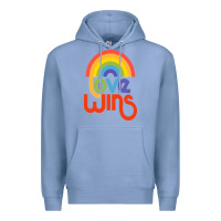 Colony Blue love  classic Premium Hoodie - artisFamous