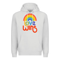 Dove Grey love  classic Premium Hoodie - artisFamous