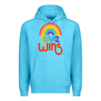 Ocean Blue love  classic Premium Hoodie - artisFamous