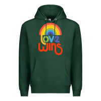 Sports Green love  classic Premium Hoodie - artisFamous