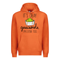 Carrot its okay guacamole im extra too Premium Hoodie - artisFamous