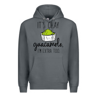 Rock its okay guacamole im extra too Premium Hoodie - artisFamous
