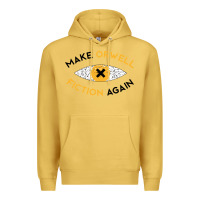 Antique Gold make orwell fiction again Premium Hoodie - artisFamous