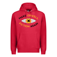 Cardinal make orwell fiction again Premium Hoodie - artisFamous