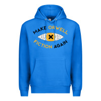 Make Orwell Fiction Again Premium Hoodie | Teevron