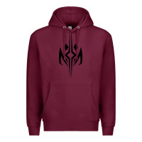 Burgundy ahsoka and rex fulcrum  t shirt Premium Hoodie - artisFamous