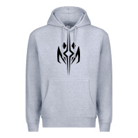 Heather Grey ahsoka and rex fulcrum  t shirt Premium Hoodie - artisFamous