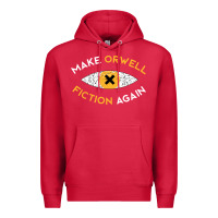 Cardinal make orwell fiction again Premium Hoodie - artisFamous