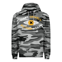 Slate Camo make orwell fiction again Premium Hoodie - artisFamous