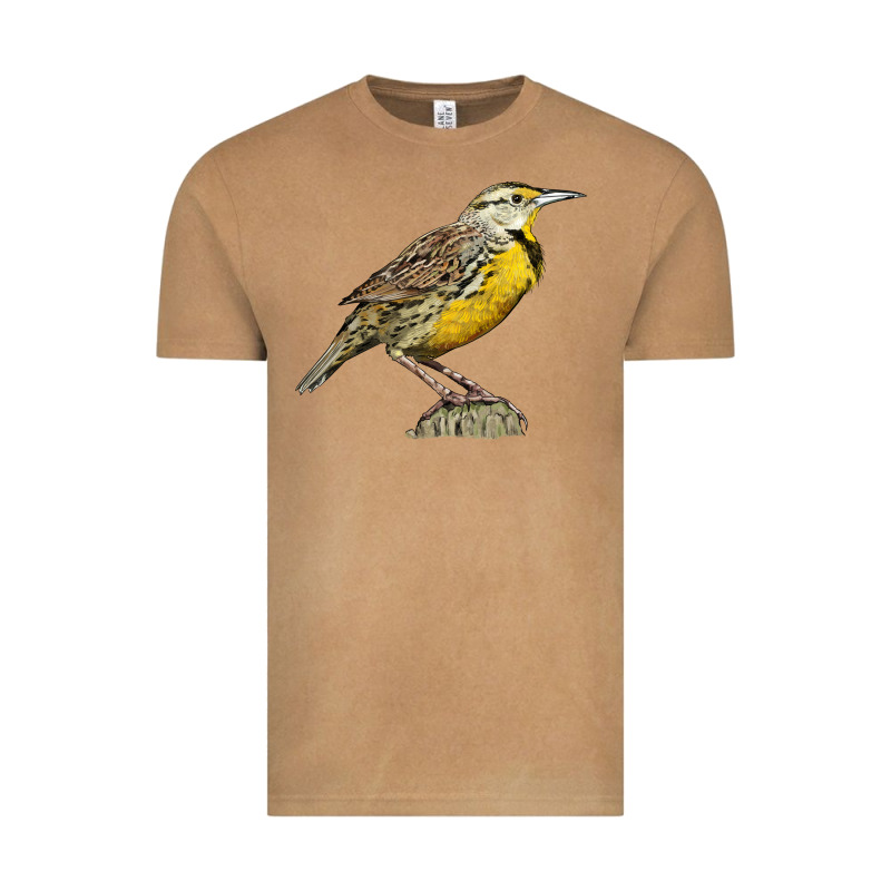 Western Meadowlark Vintage Tee by LillyAllenDesigns | Teevron