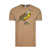 Vintage Coffee Western Meadowlark Vintage Tee - LillyAllenDesigns