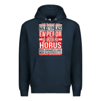 Navy malice above the palace essential Premium Hoodie - artisFamous