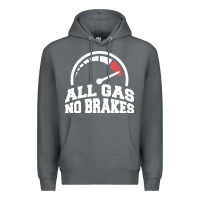 Rock all gas no brakes Premium Hoodie - artisFamous