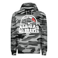 Slate Camo all gas no brakes Premium Hoodie - artisFamous
