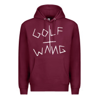Burgundy golf wang burgundy Premium Hoodie - artisFamous