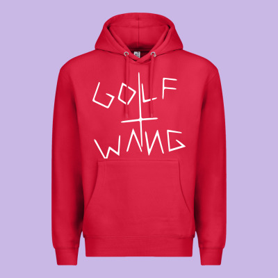 Golf Wang Burgundy Premium Hoodie Designed By Artisfamous