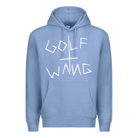 Colony Blue golf wang burgundy Premium Hoodie - artisFamous