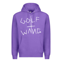 Purple golf wang burgundy Premium Hoodie - artisFamous