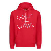 Red golf wang burgundy Premium Hoodie - artisFamous