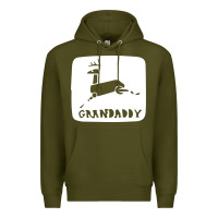 Army Green grandaddy Premium Hoodie - artisFamous